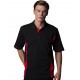 Polo homme - Black Red